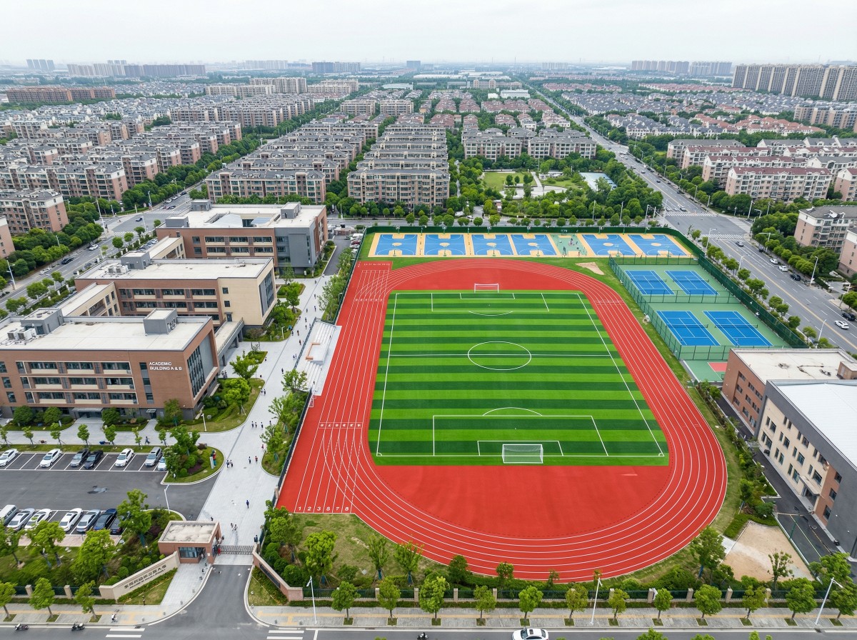 遂宁市硅PU篮球场混合型塑胶跑道 - 方案